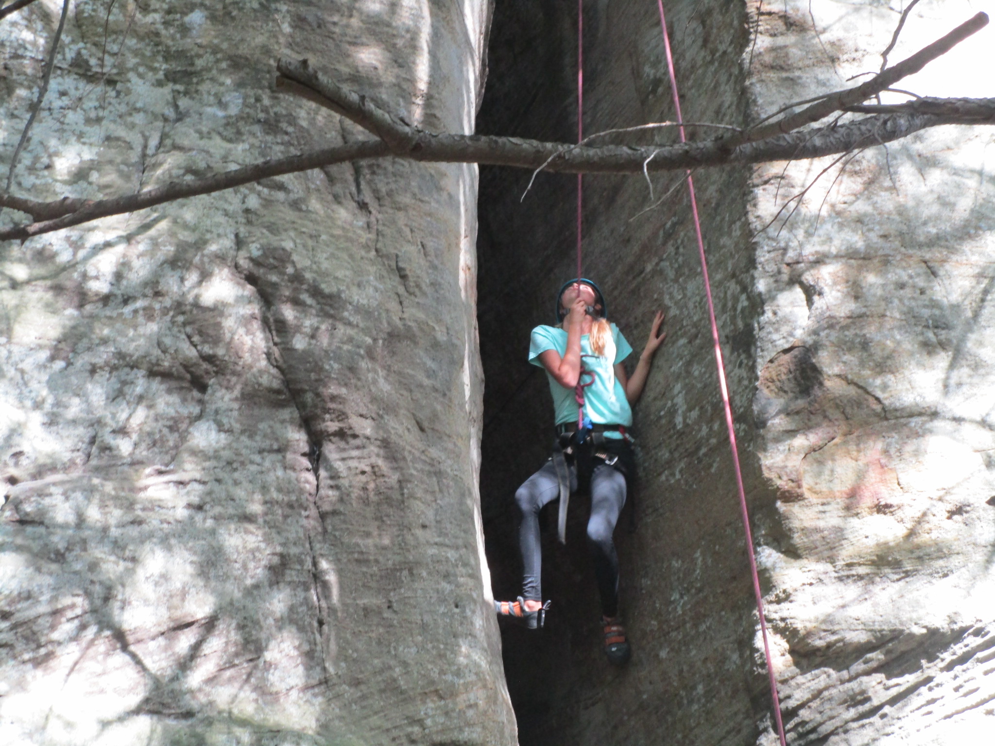 Rock Climbing – The 8th Grade Way